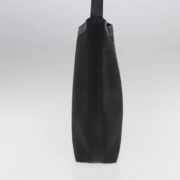 BURBERRY Nova Check Shoulder Bag PVC Black - Picture 4 of 16